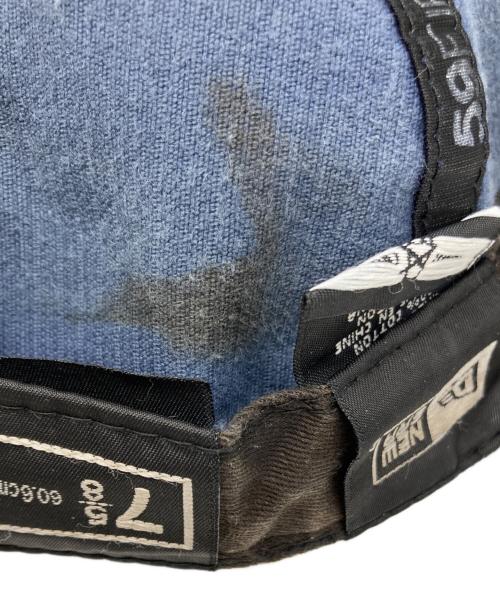 New Era（ニューエラ）New Era (ニューエラ) Corduroy Box Logo Cap ネイビーの古着・服飾アイテム