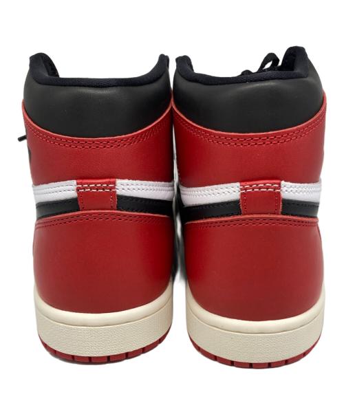 NIKE（ナイキ）NIKE (ナイキ) AIR JORDAN 1 RETRO HIGH OG ブラック×レッド サイズ:26.5ｃｍ 未使用品の古着・服飾アイテム