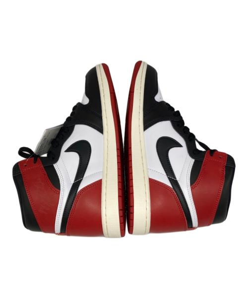 NIKE（ナイキ）NIKE (ナイキ) AIR JORDAN 1 RETRO HIGH OG ブラック×レッド サイズ:26.5ｃｍ 未使用品の古着・服飾アイテム