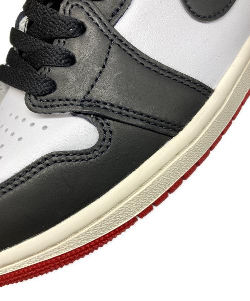 NIKE（ナイキ）NIKE (ナイキ) AIR JORDAN 1 RETRO HIGH OG ブラック×レッド サイズ:26.5ｃｍ 未使用品の古着・服飾アイテム