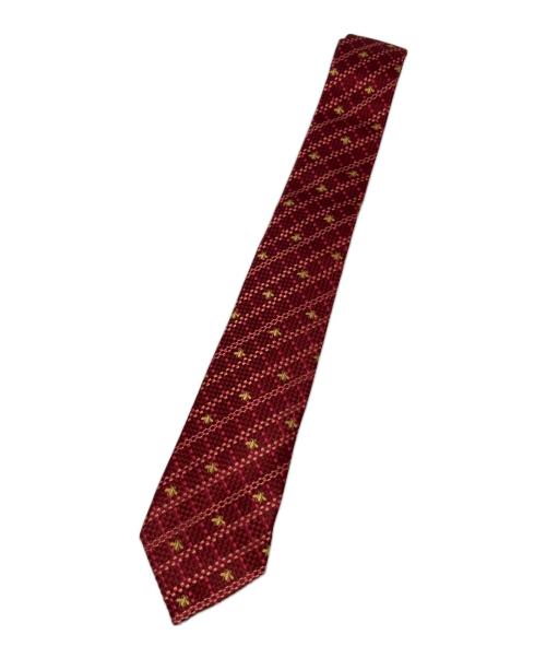 GUCCI（グッチ）GUCCI (グッチ) シルクネクタイ レッド サイズ:148×7の古着・服飾アイテム