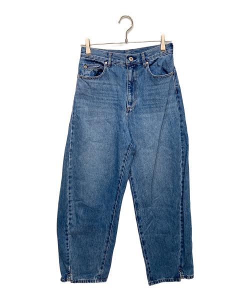 DU JOUR（デュ ジュール）DU JOUR (デュ ジュール) BARREL BAGGY JEAN(バレルバギージーンズ) インディゴ サイズ:36の古着・服飾アイテム