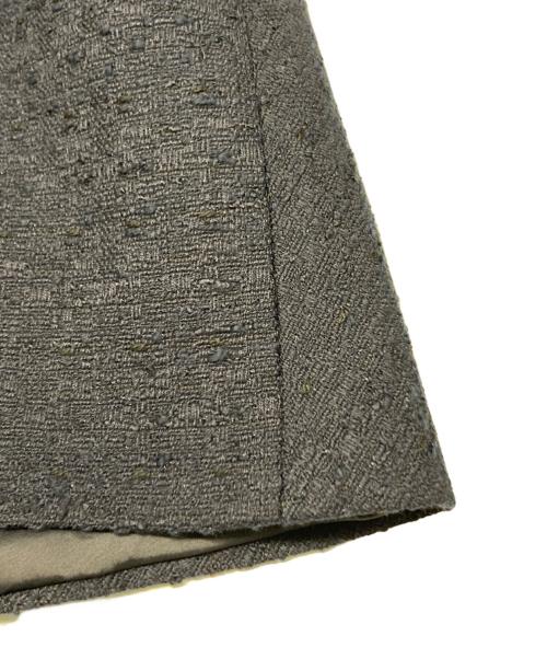Demi-Luxe Beams（デミルクス ビームス）Demi-Luxe Beams (デミルクス ビームス) ストレッチツイードブラウス ネイビー サイズ:38の古着・服飾アイテム