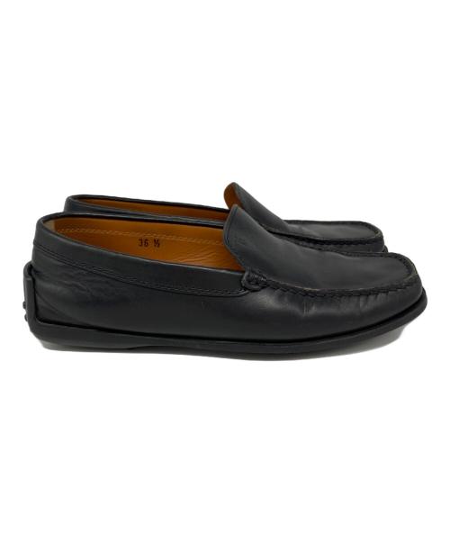 TOD'S（トッズ）TOD'S (トッズ) ドライビングシューズ ブラック サイズ:361/2の古着・服飾アイテム
