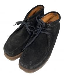 PADMORE&BARNES（パドモアアンドバーンズ）の古着「ワラビーシューズ」｜ブラック