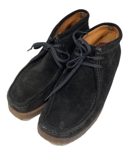 PADMORE&BARNES（パドモアアンドバーンズ）PADMORE&BARNES (パドモアアンドバーンズ) ワラビーシューズ ブラック サイズ:9の古着・服飾アイテム
