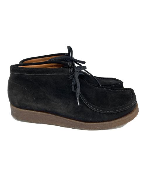 PADMORE&BARNES（パドモアアンドバーンズ）PADMORE&BARNES (パドモアアンドバーンズ) ワラビーシューズ ブラック サイズ:9の古着・服飾アイテム