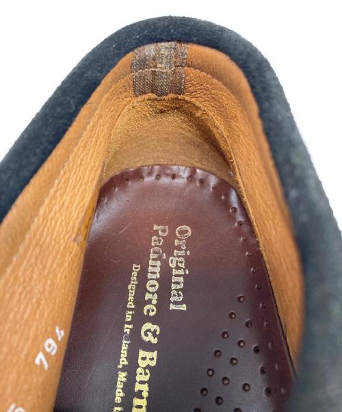 PADMORE&BARNES（パドモアアンドバーンズ）PADMORE&BARNES (パドモアアンドバーンズ) ワラビーシューズ ブラック サイズ:9の古着・服飾アイテム