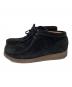 PADMORE&BARNES (パドモアアンドバーンズ) ワラビーシューズ ブラック サイズ:9：8000円