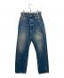6(ROKU) BEAUTY&YOUTH（ロク ビューティーアンドユース）の古着「HI WAIST DENIM」｜ブルー
