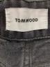 中古・古着 TOM WOOD (トムウッド) DEBBIEデニムパンツ ブラック サイズ:W24L30：5000円