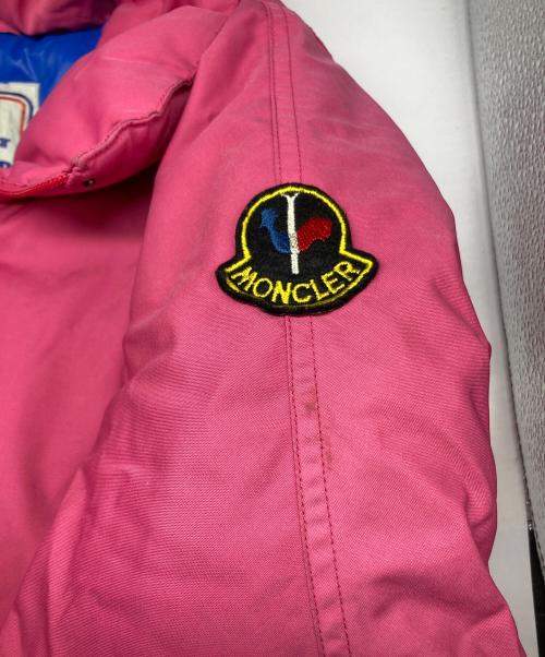 MONCLER（モンクレール）MONCLER (モンクレール) ダウンジャケット ピンク サイズ:155の古着・服飾アイテム