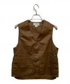SASSAFRASササフラス）の古着「Landscaper Vest」｜ブラウン