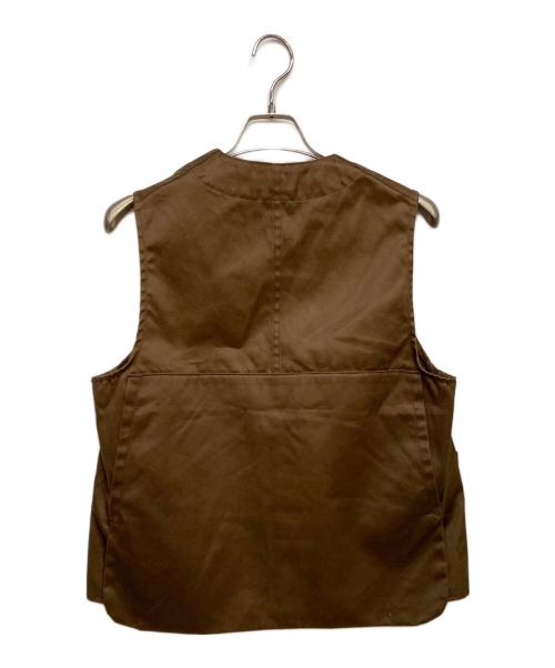 SASSAFRAS（ササフラス）SASSAFRAS (ササフラス) Landscaper Vest ブラウン サイズ:Sの古着・服飾アイテム