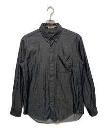 Engineered Garments（エンジニアド ガーメンツ）の古着「ラウンドカラーシャツ」｜ネイビー