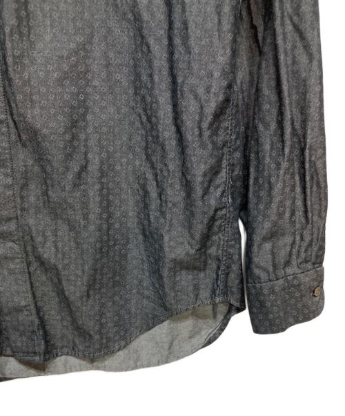 Engineered Garments（エンジニアド ガーメンツ）Engineered Garments (エンジニアド ガーメンツ) ラウンドカラーシャツ ネイビー サイズ:Sの古着・服飾アイテム