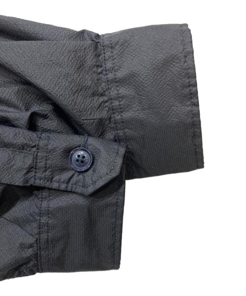 Engineered Garments（エンジニアド ガーメンツ）Engineered Garments (エンジニアド ガーメンツ) Explorer Shirt Jacket-Flight Satin Nylon ブラック サイズ:Ｍの古着・服飾アイテム
