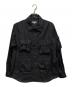 Engineered Garments（エンジニアド ガーメンツ）の古着「Explorer Shirt Jacket-Flight Satin Nylon」｜ブラック