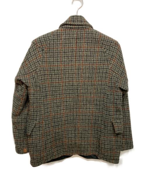 CORONA（コロナ）CORONA (コロナ) Harris Tweed (ハリスツイード) HARRIS TWEED GAME JACKET ブラウン サイズ:Sの古着・服飾アイテム
