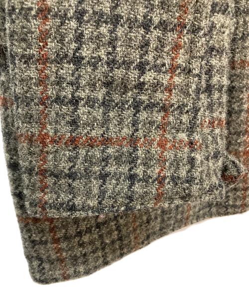 CORONA（コロナ）CORONA (コロナ) Harris Tweed (ハリスツイード) HARRIS TWEED GAME JACKET ブラウン サイズ:Sの古着・服飾アイテム