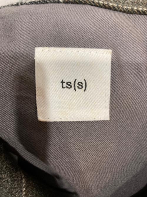 ts(s)（ティーエスエス）ts(s) (ティーエスエス) ウールデザインパンツ グレー サイズ:1の古着・服飾アイテム