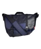 Engineered Garments×Manhattan Portage×Pilgrim Surf+Supplyエンジニアド ガーメンツ×マンハッタンポーテージ×ピルグリム サーフサプライ）の古着「トリプルコラボ メッセンジャーバッグ」｜ネイビー