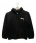 stussy（ステューシー）の古着「BROUSON POLAR FLEECE HOOD」｜ブラック