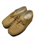 CLARKS×BEAUTY&YOUTHクラークス×ビューティーアンドユース）の古着「ワラビーシューズ」｜ベージュ