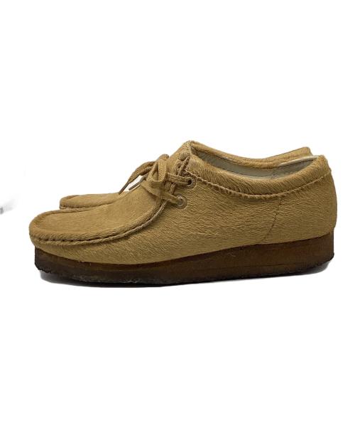 CLARKS（クラークス）CLARKS (クラークス) BEAUTY&YOUTH (ビューティーアンドユース) ワラビーシューズ ベージュ サイズ:25.5ｃｍの古着・服飾アイテム