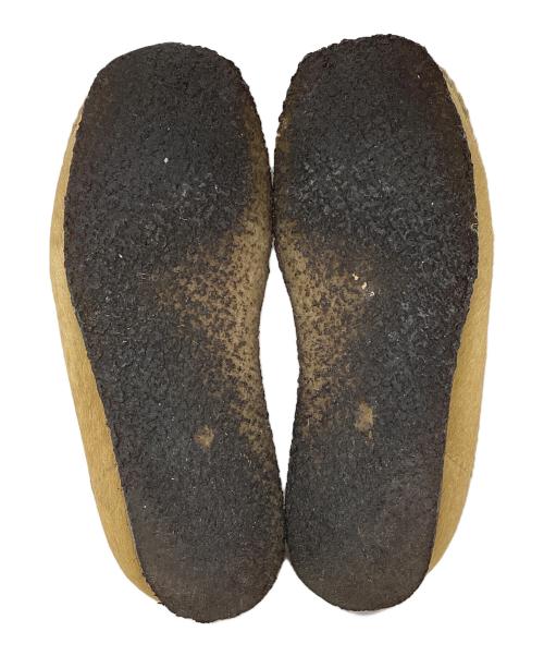 CLARKS（クラークス）CLARKS (クラークス) BEAUTY&YOUTH (ビューティーアンドユース) ワラビーシューズ ベージュ サイズ:25.5ｃｍの古着・服飾アイテム