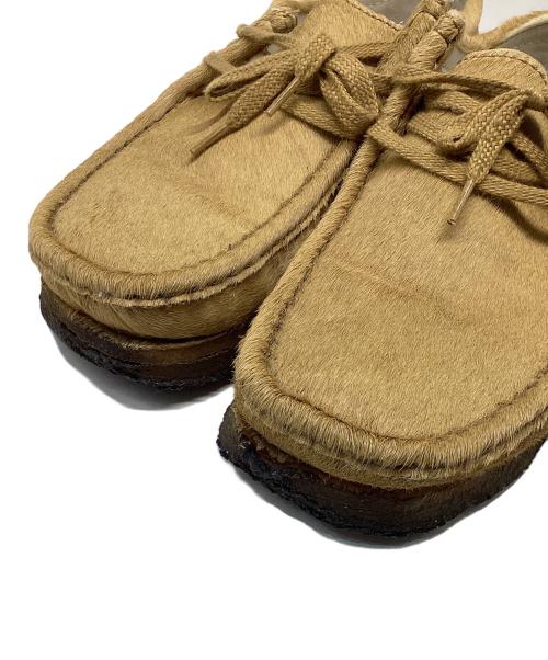 CLARKS（クラークス）CLARKS (クラークス) BEAUTY&YOUTH (ビューティーアンドユース) ワラビーシューズ ベージュ サイズ:25.5ｃｍの古着・服飾アイテム