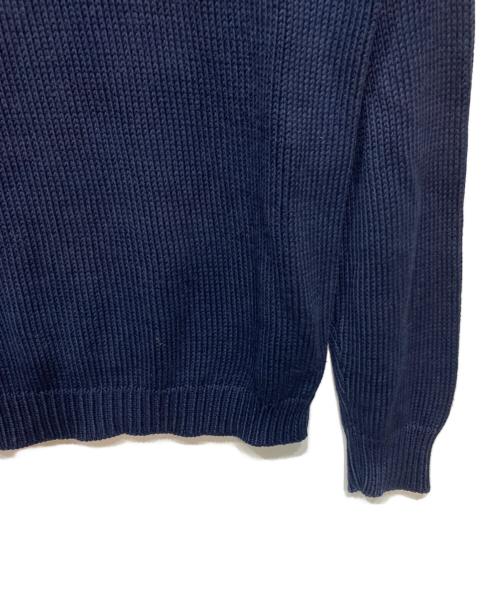POLO SPORT（ポロスポーツ）POLO SPORT (ポロスポーツ) コットン星条旗ニット ネイビー サイズ:Lの古着・服飾アイテム
