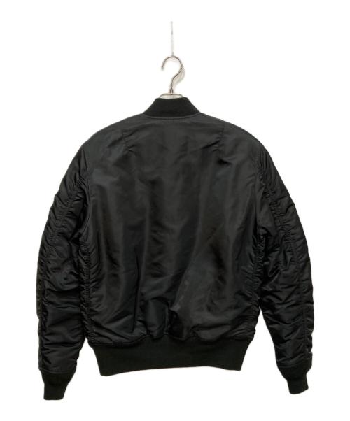 ALPHA（アルファ）ALPHA (アルファ) MA-1ジャケット ブラック サイズ:XLの古着・服飾アイテム
