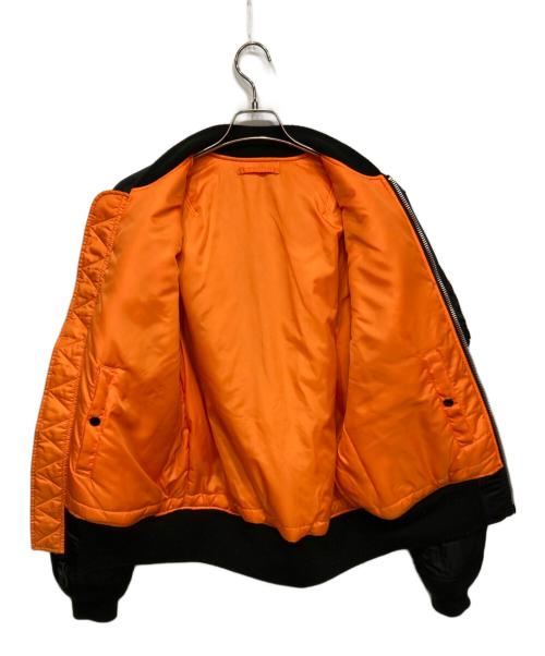 ALPHA（アルファ）ALPHA (アルファ) MA-1ジャケット ブラック サイズ:XLの古着・服飾アイテム