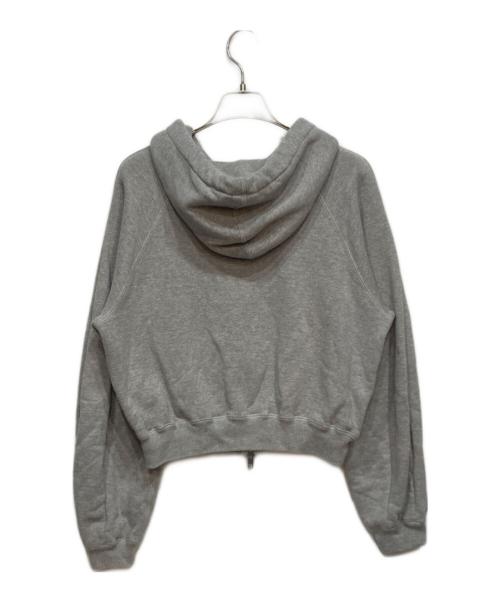 CLANE（クラネ）CLANE (クラネ) CLANE LOGO COMPACT ZIP UP HOODIE グレー サイズ:1の古着・服飾アイテム