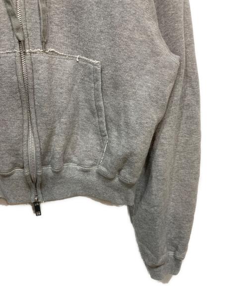 CLANE（クラネ）CLANE (クラネ) CLANE LOGO COMPACT ZIP UP HOODIE グレー サイズ:1の古着・服飾アイテム