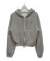 CLANE（クラネ）の古着「CLANE LOGO COMPACT ZIP UP HOODIE」｜グレー