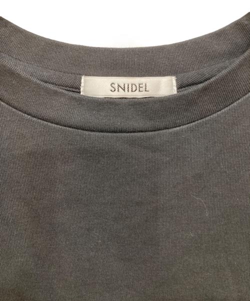 Snidel（スナイデル）Snidel (スナイデル) ドッキングペプラムカットプルオーバー ブラック サイズ:FREEの古着・服飾アイテム