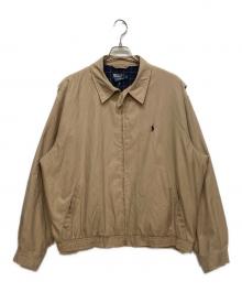 POLO RALPH LAUREN（ポロ・ラルフローレン）の古着「スイングトップ」｜ベージュ