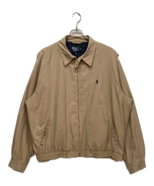POLO RALPH LAUREN（ポロ・ラルフローレン）POLO RALPH LAUREN (ポロ・ラルフローレン) スイングトップ ベージュ サイズ:XLの古着・服飾アイテム