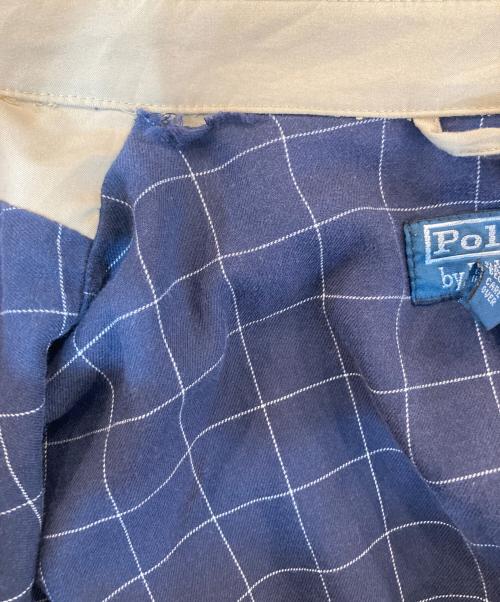 POLO RALPH LAUREN（ポロ・ラルフローレン）POLO RALPH LAUREN (ポロ・ラルフローレン) スイングトップ ベージュ サイズ:XLの古着・服飾アイテム