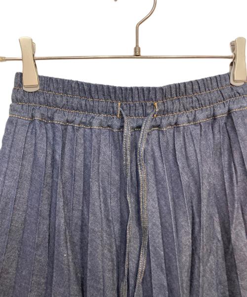 Ripo trenta anni（リポトレンタアンニ）Ripo trenta anni (リポトレンタアンニ) 岡山デニム プリーツスカート インディゴ サイズ:FREEの古着・服飾アイテム