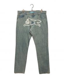 ICE CREAM（アイスクリーム）の古着「WASHED DENIM PANTS」｜インディゴ
