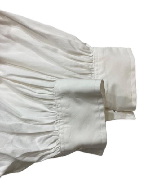 POLO RALPH LAUREN（ポロ・ラルフローレン）POLO RALPH LAUREN (ポロ・ラルフローレン) ギャザーシャツ ホワイト サイズ:Ｍの古着・服飾アイテム