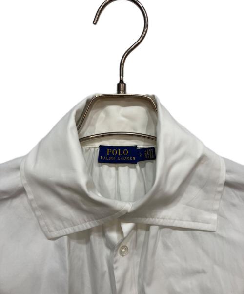 POLO RALPH LAUREN（ポロ・ラルフローレン）POLO RALPH LAUREN (ポロ・ラルフローレン) ギャザーシャツ ホワイト サイズ:Ｍの古着・服飾アイテム