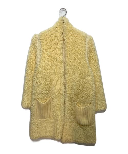 Venit（ヴェニット）VENIT (ヴェニット) ロングカーディガン イエロー サイズ:38の古着・服飾アイテム