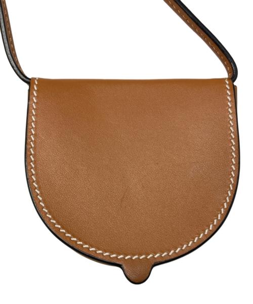 LOEWE（ロエベ）LOEWE (ロエベ) ヒールポーチ ブラウンの古着・服飾アイテム