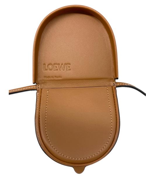 LOEWE（ロエベ）LOEWE (ロエベ) ヒールポーチ ブラウンの古着・服飾アイテム