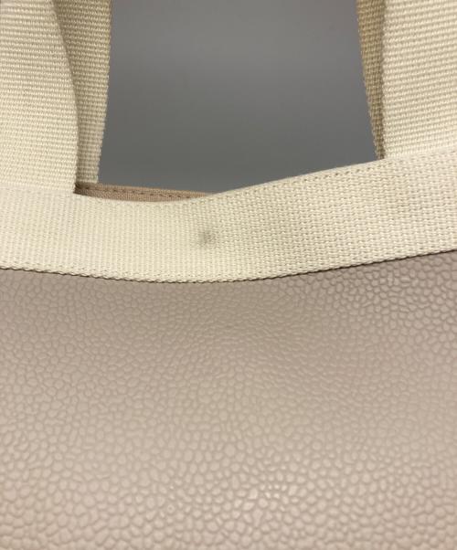 Herve Chapelier（エルベシャプリエ）Herve Chapelier (エルベシャプリエ) コーテッドキャンバススクエアトートB5サイズ(M) マスティック×イヴォワールの古着・服飾アイテム