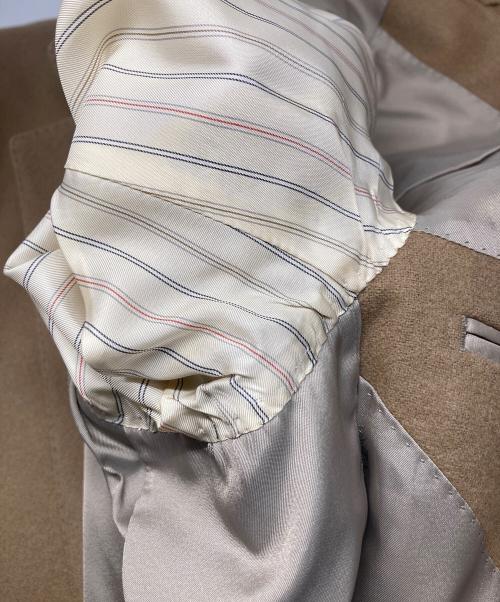 Burberry's（バーバリーズ）Burberry's (バーバリーズ) ウールカシミヤテーラードジャケット ベージュ サイズ:AB6の古着・服飾アイテム